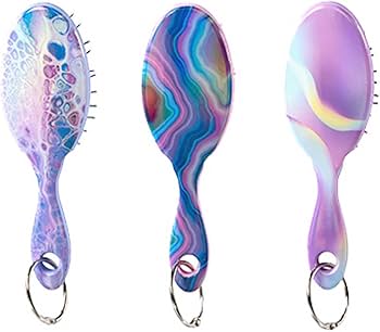 Wet Brush Original Detangler Keychain Fantastic Bubbles