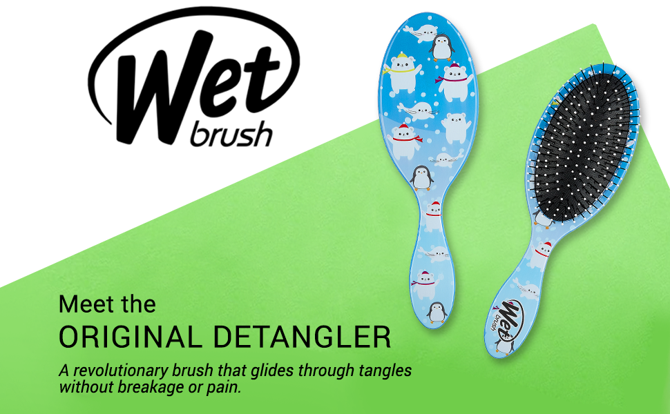 Wetbrush Detangler-Polar Pals