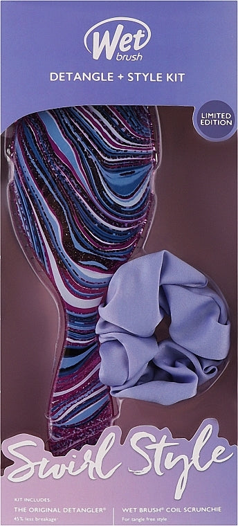 Wet Brush Swirl Detangle & Style Kit