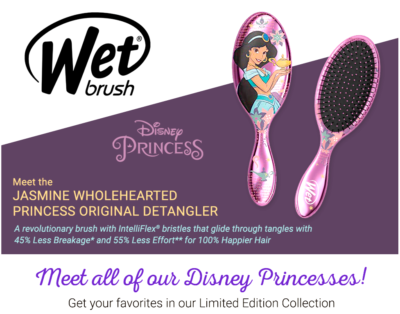 Wet Brush® The Original Detangler® Disney Princess Wholehearted Jasmine Purple